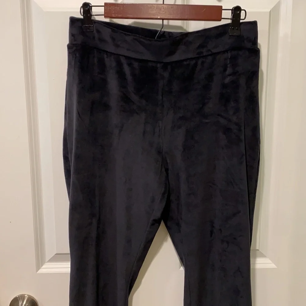 Lands End Velvety Pull On Pants EUC
